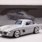 Mercedes 300 SL W198 Gullwing By S-Klub Grey GT Spirit 1:18 GT418 - image 6 of 6