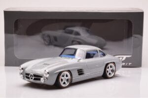 Mercedes 300 SL W198 Gullwing By S-Klub Grey GT Spirit 1:18 GT418 Resin — photo 6 of 6