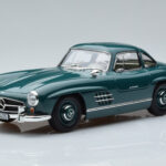 Mercedes 300 SL W198 Gullwing Green Norev 1:18