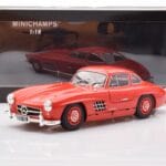 Mercedes 300 SL W198 Gullwing Red Minichamps 1:18 - image 8 of 8