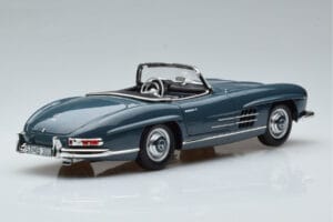Mercedes 300 SL W198 Roadster Blue Norev 1:18 B66040668 Diecast — photo 3 of 9