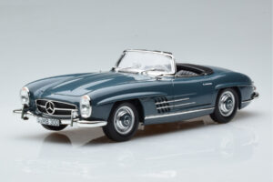 Mercedes 300 SL W198 Roadster Blue Norev 1:18