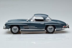Mercedes 300 SL W198 Roadster Blue Norev 1:18 B66040668 Diecast — photo 5 of 9