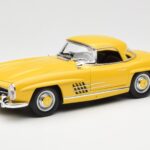 Mercedes 300 SL W198 Roadster Yellow Norev 1:18 B66040669