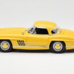 Mercedes 300 SL W198 Roadster Yellow Norev 1:18 B66040669 - image 4 of 8