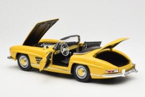 Mercedes 300 SL W198 Roadster Yellow Norev 1:18 B66040669 Diecast — photo 5 of 8