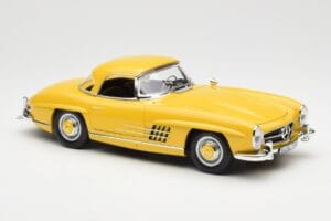 Mercedes 300 SL W198 Roadster Yellow Norev 1:18 B66040669 Diecast — photo 6 of 8