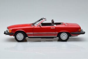 Mercedes 450 SL R107 US Version Red Norev 1:18 183729 Diecast — photo 5 of 8