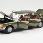 Mercedes 450SEL 6.9 W116 Green Metallic Norev 1:18 183455 - image 2 of 8