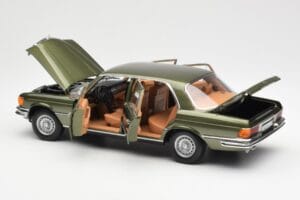 Mercedes 450SEL 6.9 W116 Green Metallic Norev 1:18 183455 Diecast — photo 5 of 8