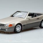 Mercedes 500 SL R129 Smoke Silver Norev 1:18 183719 Diecast