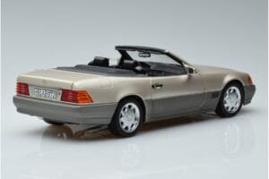 Mercedes 500 SL R129 Smoke Silver Norev 1:18 183719 Diecast — photo 3 of 7