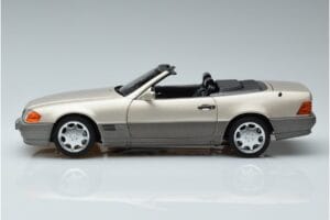 Mercedes 500 SL R129 Smoke Silver Norev 1:18 183719 Diecast — photo 4 of 7