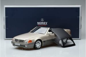 Mercedes 500 SL R129 Smoke Silver Norev 1:18 183719 Diecast — photo 7 of 7