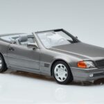 Mercedes 500 SL R129 Grey Metallic Norev 1:18 183715 Diecast - image 5 of 7