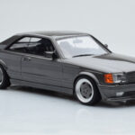 Mercedes 560 SEC C126 AMG Wide Body Grey Otto 1:18 - image 4 of 6