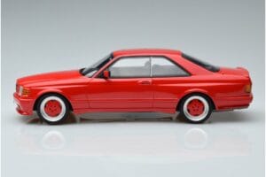 Mercedes 560 SEC W126 Widebody Red Otto 1:18 OT995 Resin — photo 3 of 6