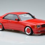 Mercedes 560 SEC W126 Widebody Red Otto 1:18 OT995 Resin - image 4 of 6