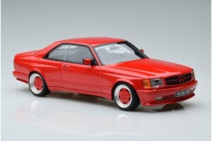 Mercedes 560 SEC W126 Widebody Red Otto 1:18 OT995 Resin — photo 4 of 6