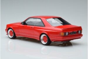 Mercedes 560 SEC W126 Widebody Red Otto 1:18 OT995 Resin — photo 5 of 6