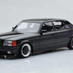 Mercedes 560 SEL AMG W126 Obsidian Black Otto 1:18