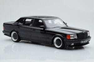 Mercedes 560 SEL AMG W126 Obsidian Black Otto 1:18 OT297 Resin — photo 4 of 6