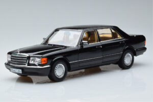 Mercedes 560 SEL W126 Black Norev 1:18