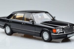 Mercedes 560 SEL W126 Black Norev 1:18 183793 Diecast — photo 5 of 7
