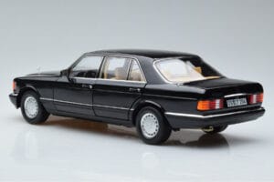 Mercedes 560 SEL W126 Black Norev 1:18 183793 Diecast — photo 6 of 7