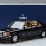 Mercedes 560 SEL W126 Black Norev 1:18 - image 7 of 7