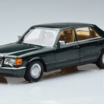 Mercedes 560 SEL W126 Dark Green Metallic Norev 1:18