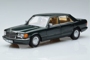 Mercedes 560 SEL W126 Dark Green Metallic Norev 1:18
