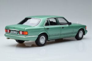 Mercedes 560 SEL W126 Light Green Norev 1:18 183469 Diecast — photo 3 of 7