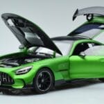 Mercedes AMG GT C190 Black Series Green Hell Magno Limited Edition Norev 1:18 183903 Diecast - image 2 of 7