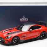 Mercedes AMG GT Black Series Red Asia Exclusive Norev 1:18 - image 8 of 8