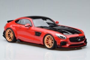 Mercedes AMG GT Prior Design C190 Red GT Spirit 1:18 ZM104 Resin — photo 4 of 6