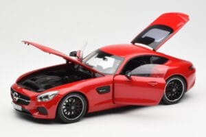 Mercedes AMG GT C190 Red Norev 1:18 183496 Diecast — photo 2 of 8