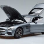 Mercedes AMG GT S Selenite Grey Magno Norev 1:18 B66960343 Diecast - image 2 of 7