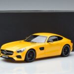 Mercedes AMG GT S C190 Solarbeam Norev 1:18 B66960341 Diecast - image 7 of 7