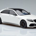 Mercedes AMG S63 W222 Diamond White GT Spirit 1:18 - image 4 of 6