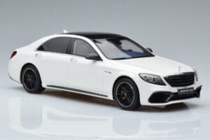 Mercedes AMG S63 W222 Diamond White GT Spirit 1:18 B66965714 Resin — photo 4 of 6
