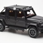 Mercedes Brabus G800 W463 Adventure XLP Night Black Magno Almost Real 1:18 - image 6 of 8