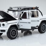 Mercedes Brabus G800 W464 Adventure XLP Polar White Almost Real 1:18 - image 2 of 8