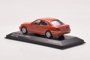 Mercedes C-Class W202 C240 Orange Metallic Minichamps 1:43 430037000 Diecast — photo 3 of 4