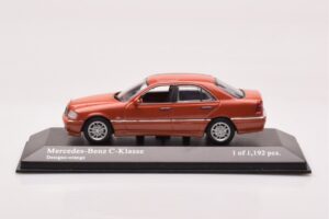 Mercedes C-Class W202 C240 Orange Metallic Minichamps 1:43 430037000