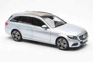 Mercedes C-Class W205 T-Model Silver Asia Exclusive Norev 1:18 183865 Diecast — photo 6 of 8