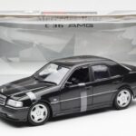 Mercedes C-Class W202 C36 AMG Black Metallic UT Models 1:18 - image 6 of 6