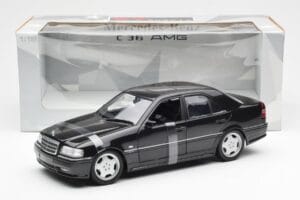 Mercedes C-Class W202 C36 AMG Black Metallic UT Models 1:18 26102 Diecast — photo 6 of 6
