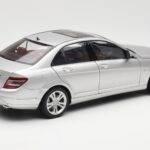 Mercedes C-Class W204 Avantgarde Silver AUTOart 1:18 B66962368 - image 3 of 8