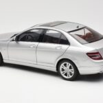 Mercedes C-Class W204 Avantgarde Silver AUTOart 1:18 B66962368 - image 7 of 8